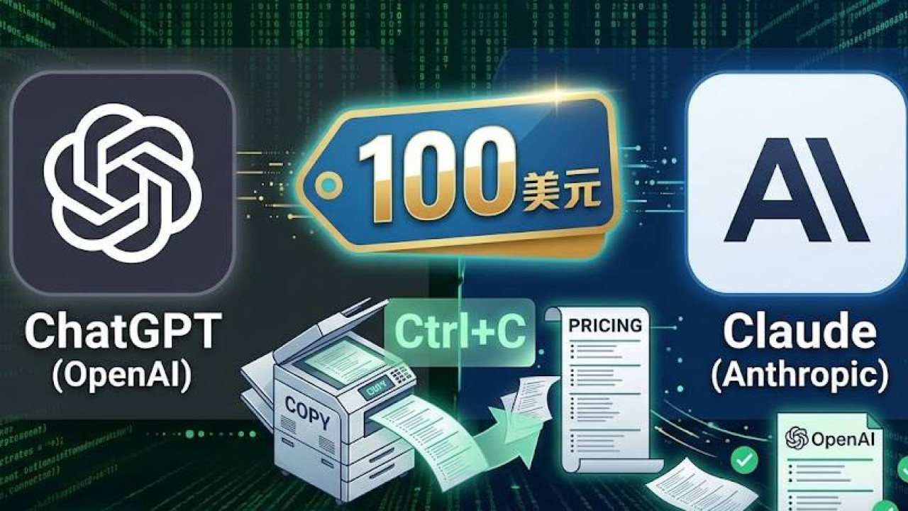 全面狙擊 Claude Code！OpenAI 照抄 Anthropic 定價策略推 $100 月費 Plan 暗示 $20 舊客將面臨「限流」?