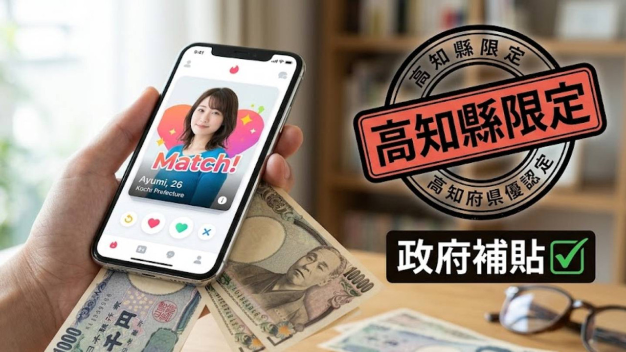 單身人士福利？日本政府出錢請「玩交友 App」：每年補貼 20,000 Yen 找真愛
