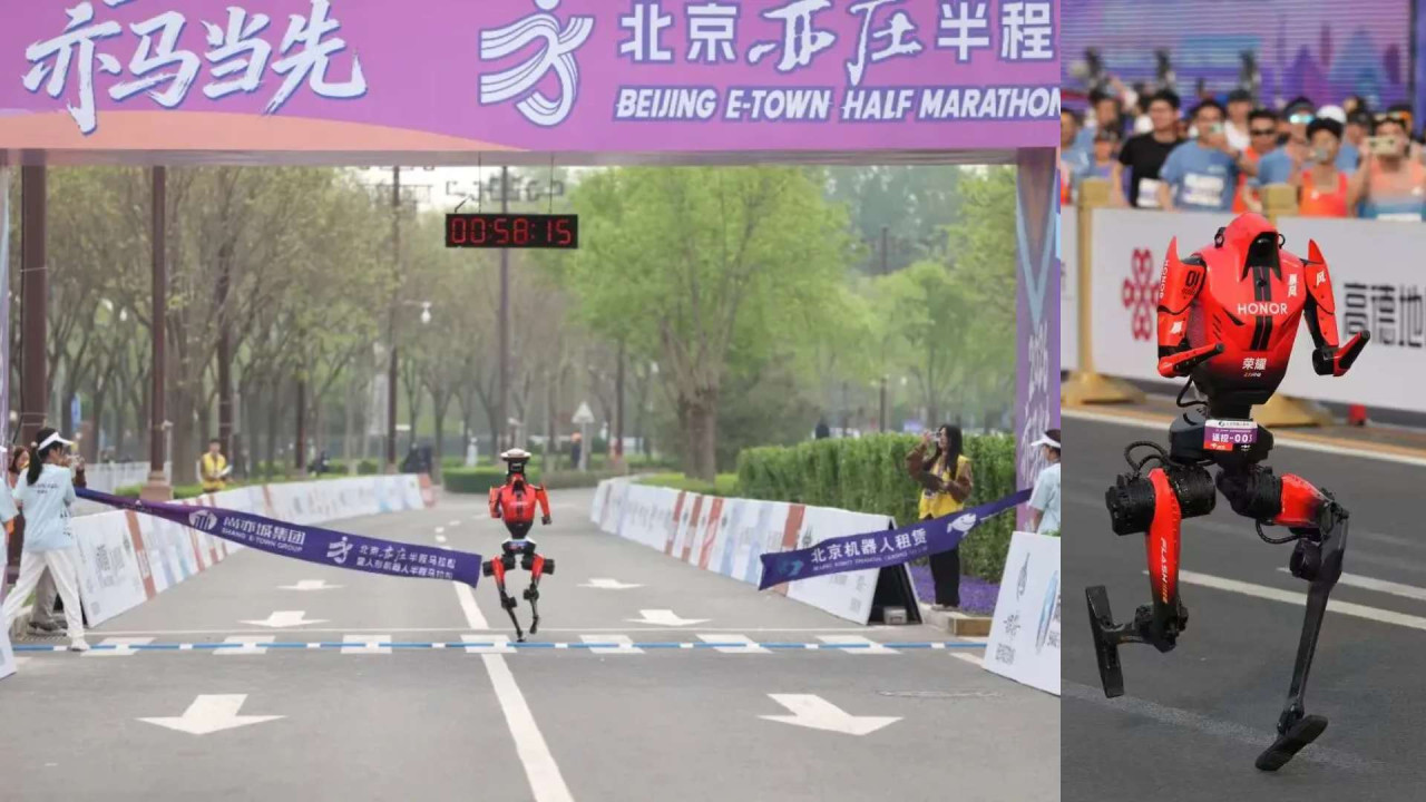 人類防線再失守？HONOR「閃電」機械人半馬僅 50 分鐘完成 快過世界紀錄 7 分鐘【有片】