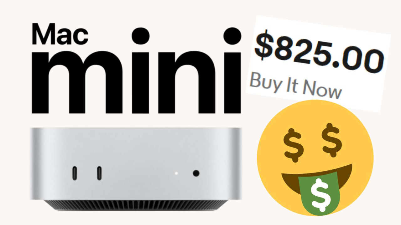 買電腦好過買金？Apple Mac mini 成「新理財產品」二手炒價瘋升 XX%：一機難求全因這原因？