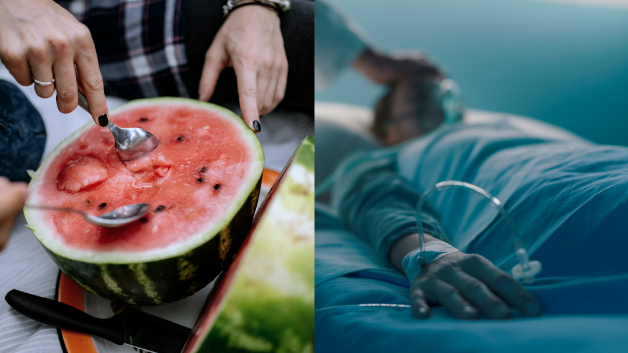 以為放雪櫃就安全？一家4口宵夜食西瓜「上吐下瀉慘死」專家揭1致命保存錯誤