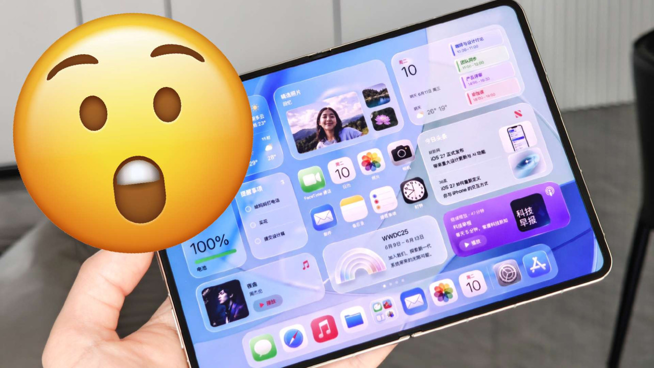 【多圖】摺屏 iPhone 真機首度流出？微博瘋傳實機照：機身設計、摺痕表現全曝光！ 