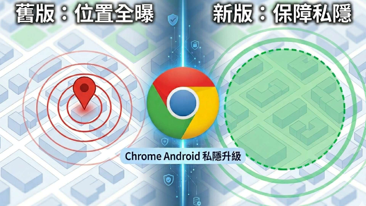 Chrome 私隱升級！Android 用戶可拒分享精準位置 Google：唔使再畀網站知你住邊 