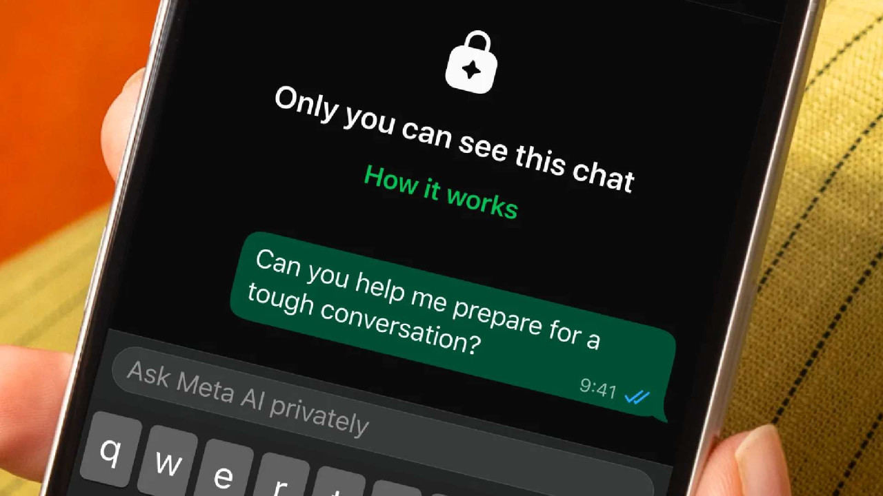 WhatsApp「無痕對話」Incognito Chat 上線 同 Meta AI 傾秘密不留紀錄！ChatGPT 都未做到？ 