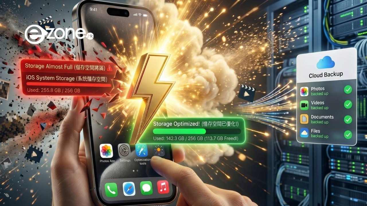 iPhone 相簿「秘技」大公開！免費增加手機儲存空間！