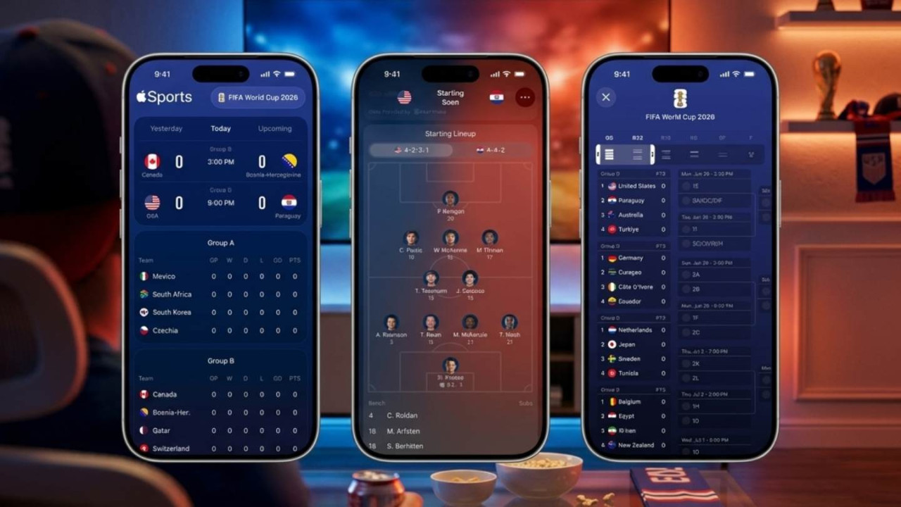 世界盃2026︱睇波最強外掛？Apple Sports 跨平台聯動：「即時動態」iPhone/Apple Watch 極速報分數