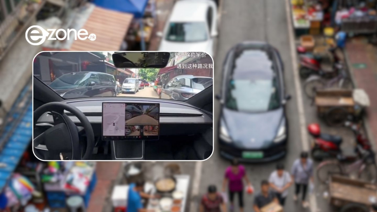 【全網瘋傳】Tesla內地FSD影片流出 挑戰城中村地獄級窄路 輕鬆搞掂3大難題獲網民大讚