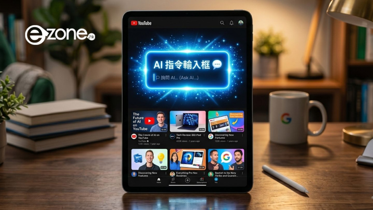 奪回控制權!YouTube突推出「自訂首頁」 輸入Prompt令首頁內容聽聽話話