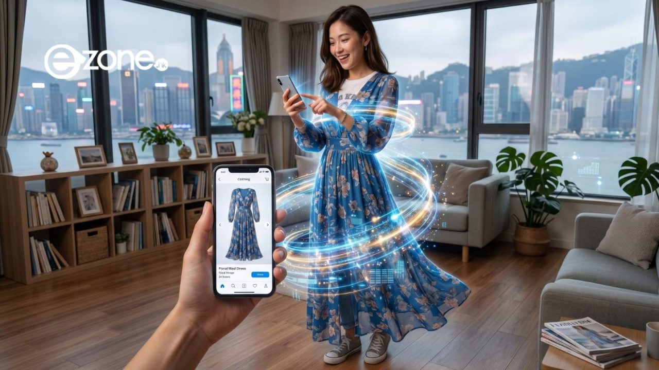 不用再排更衣室 Google 香港推「虛擬試穿」新功能 1秒上身解鎖專屬3D試衣間！