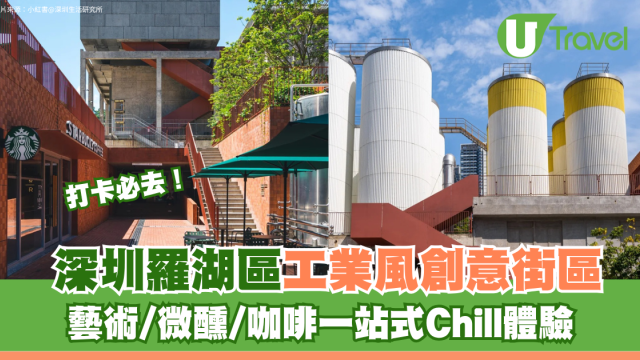 深圳羅湖區打卡必去「金啤坊」工業風創意街區 藝術/微醺/咖啡一站式Chill體驗！附地址交通