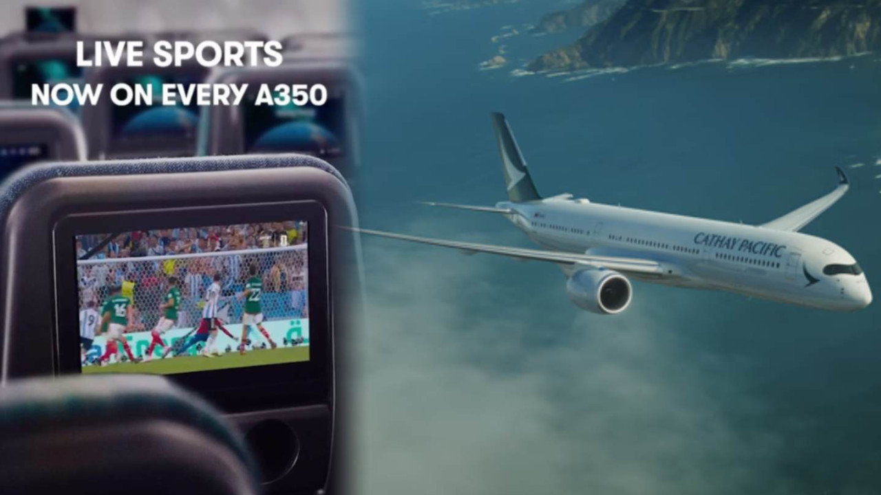 【世界盃2026】搭飛機都睇到世界盃直播!國泰 Cathay A350 x Sport 24 直播賽事