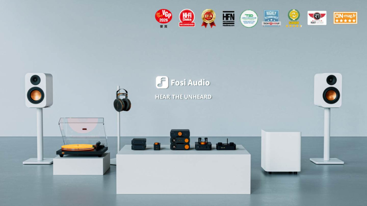 Fosi Audio 新品一次睇清 MagSafe 解碼耳擴 / CD 機 / 電競聲卡$899 起入手