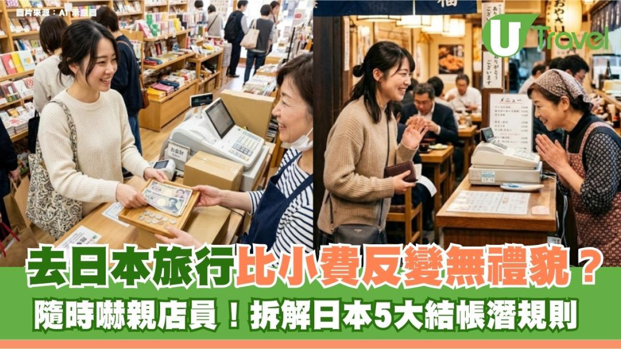 遊日注意｜去日本旅行比小費反變無禮貌？隨時嚇親店員！拆解日本5大結帳潛規則 