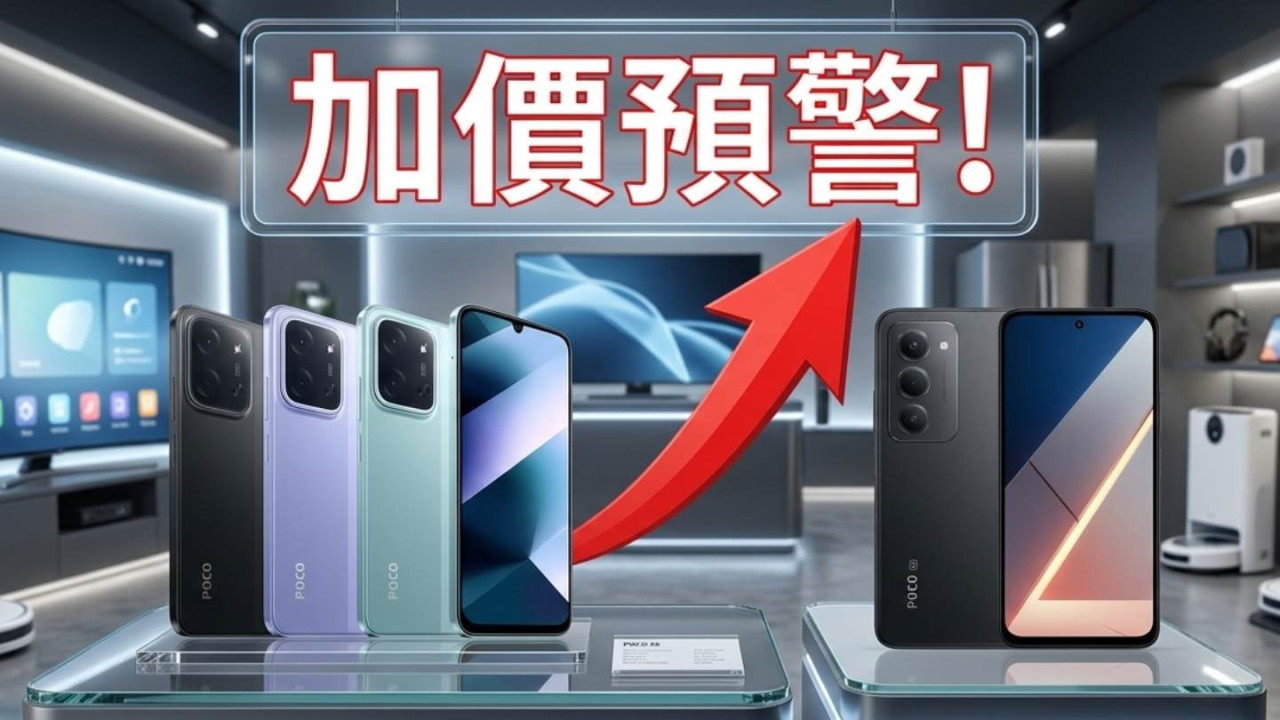 電子產品加價潮殺到!POCO M8s 5G / C85 確認 7 月 1 日起加價 趁 6 月底前入手更著數