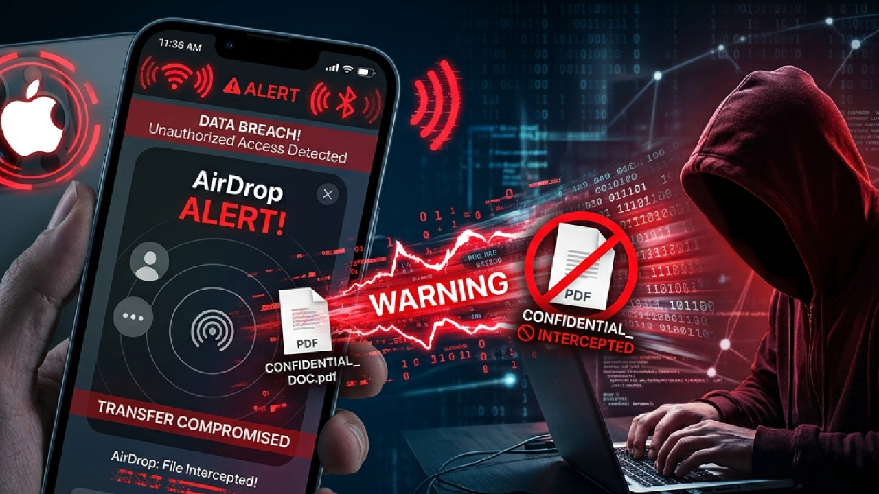 AirDrop 驚現 3 大安全漏洞！10 米內一駁即癱瘓黑客輕鬆攔截資料 Easy Job？Apple 表明緊急修復中 