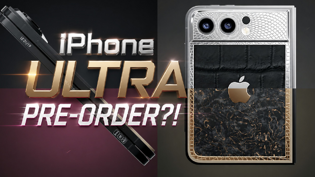 Apple iPhone Ultra 未推出已可預購盛惠 HK$1X 萬？華麗變身地表最奢華摺機！分析：將複製 iPhone X 成功方程式
