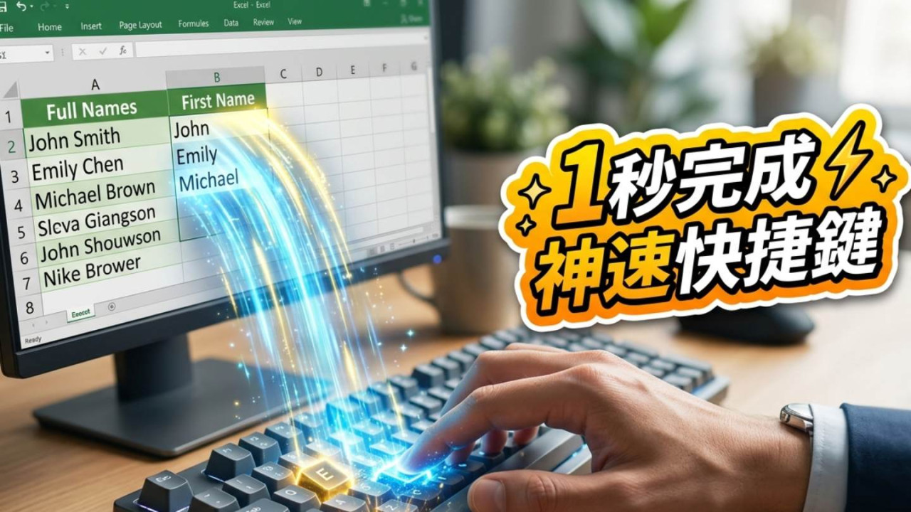 打工仔必學！6 個 Excel 神技巧 複雜工作一秒搞掂