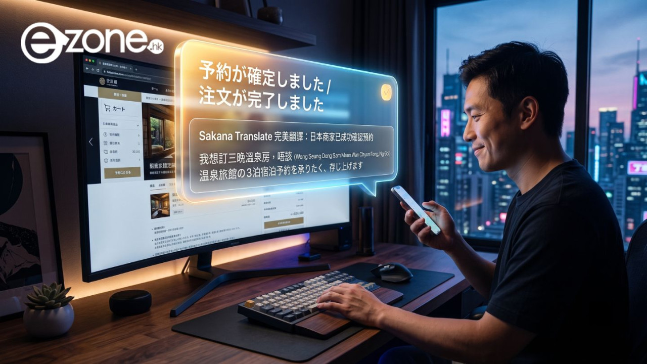 日本網購/旅遊預約必備!頂尖 AI 日文翻譯工具 Sakana Translate:完美駕馭商務敬語、潮語、貼地日語
