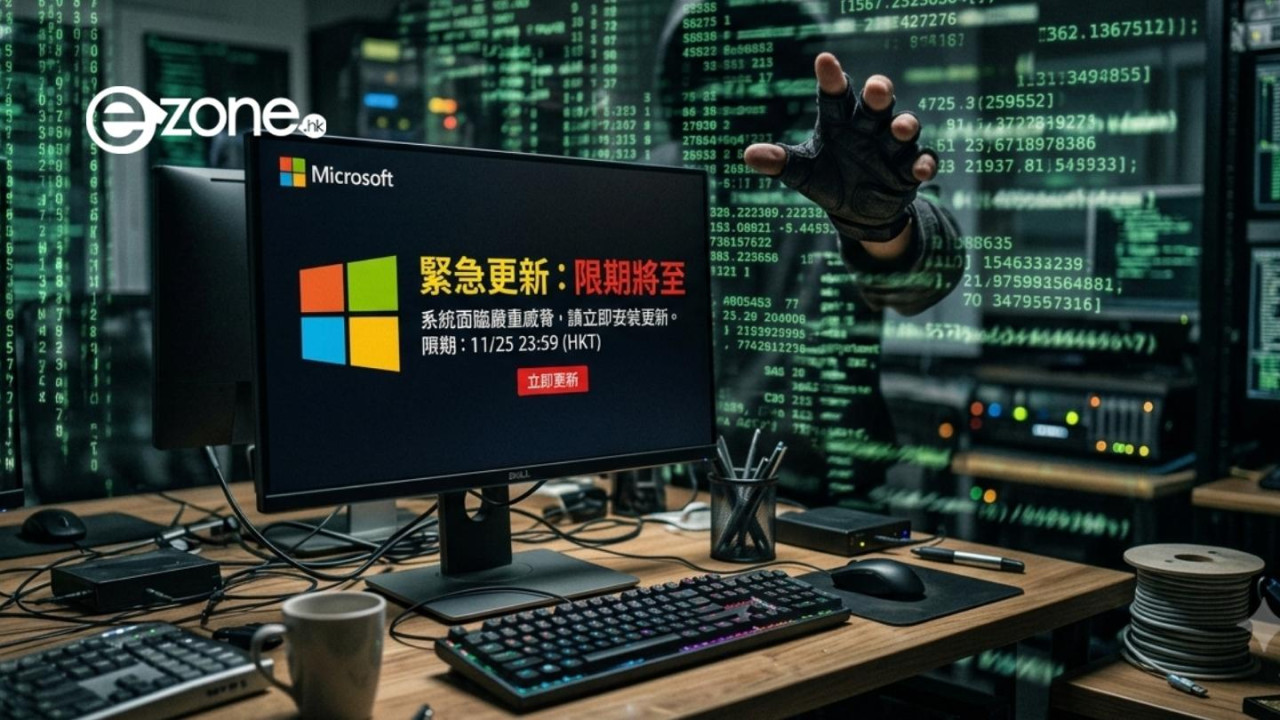 微軟發出緊急安全警報 黑客利用AI加速網絡攻擊 官方：X天內需完成更新