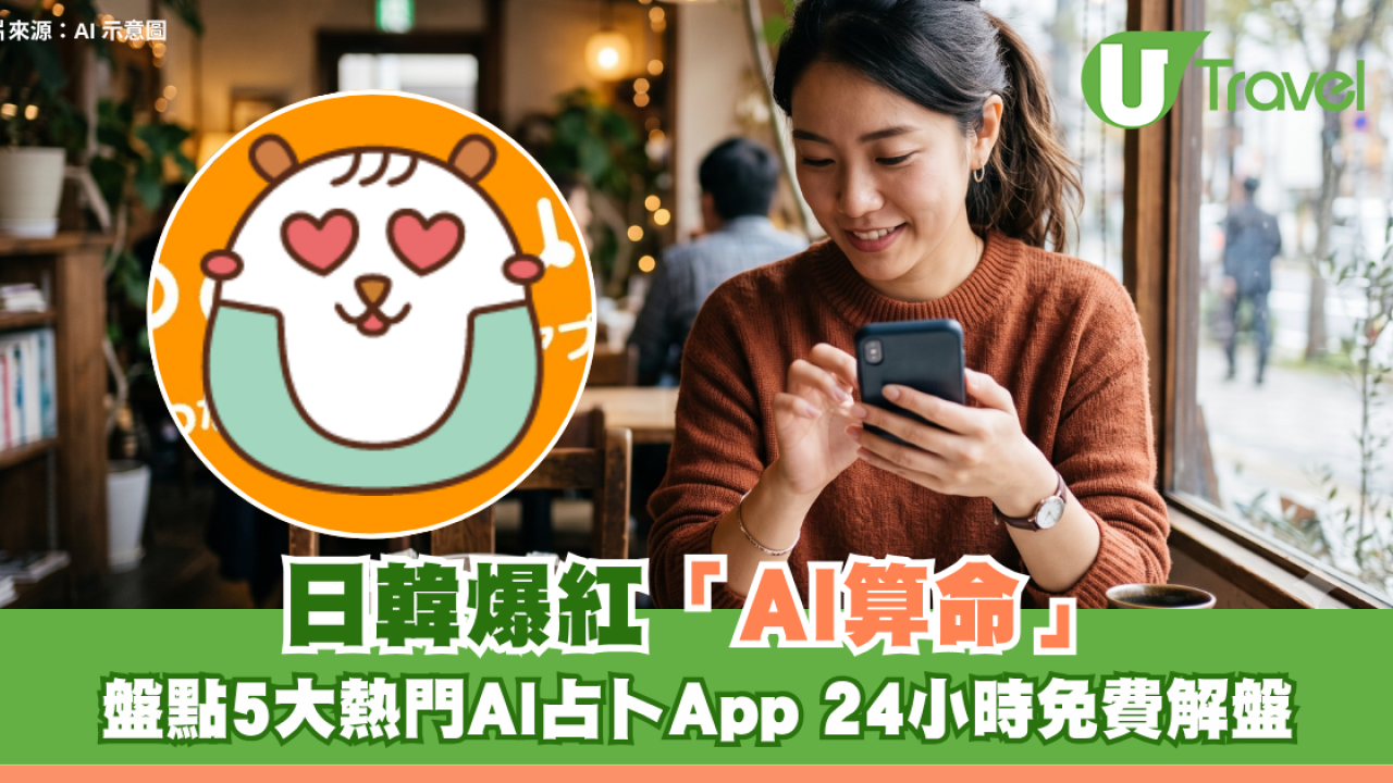 日韓爆紅「AI算命」唔使去神社求籤？盤點5大熱門AI占卜App 24小時免費解盤
