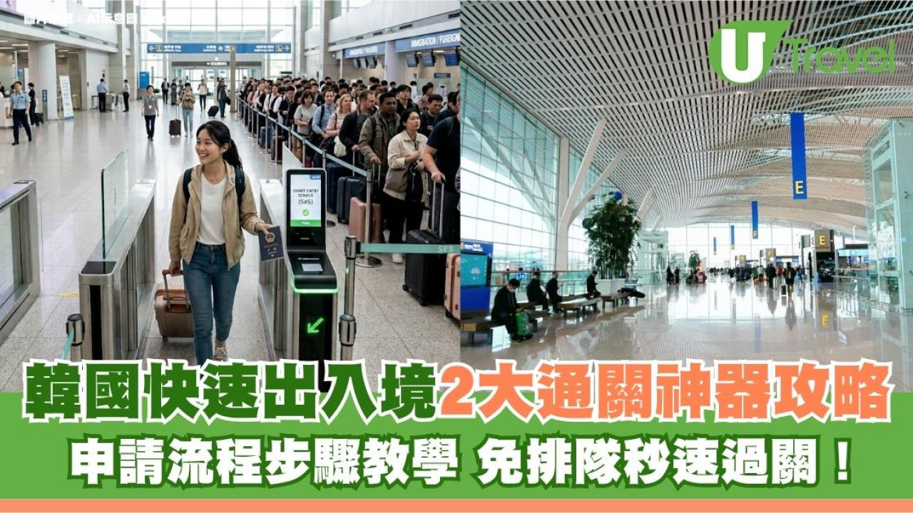 韓國快速出入境2大通關神器攻略！申請流程步驟教學 免排隊秒速過關！