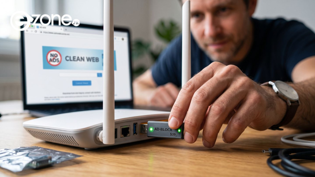 告別彈出式廣告!工程師$39自製「廣告攔截器」封殺53.7萬個廣告網域 USB供電插Router即用