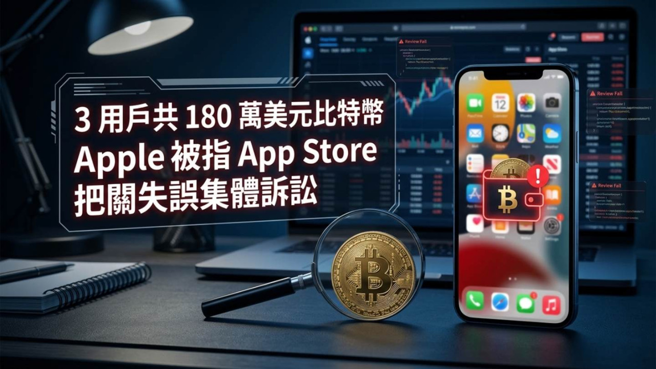 假 Sparrow Wallet App 清空 3 用戶共 180 萬美元比特幣！Apple 被指 App Store 把關失誤集體訴訟