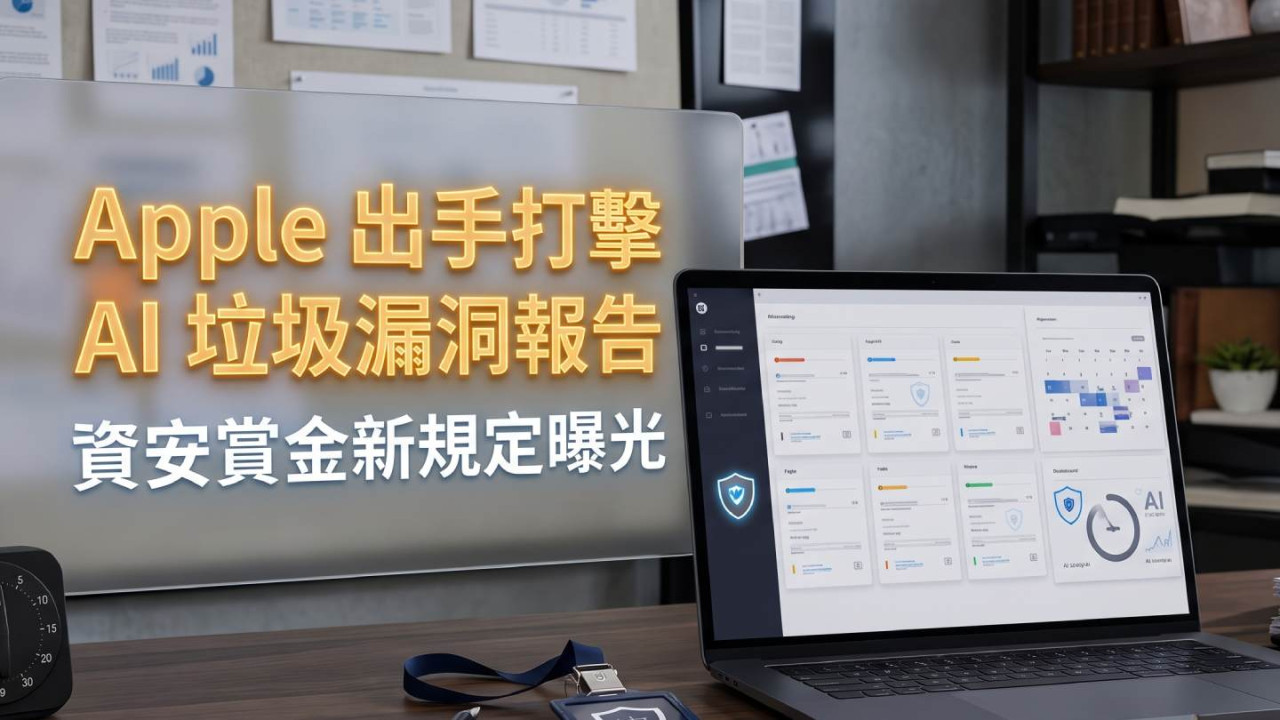 Apple 出手打擊 AI 垃圾漏洞報告　資安賞金新規定曝光