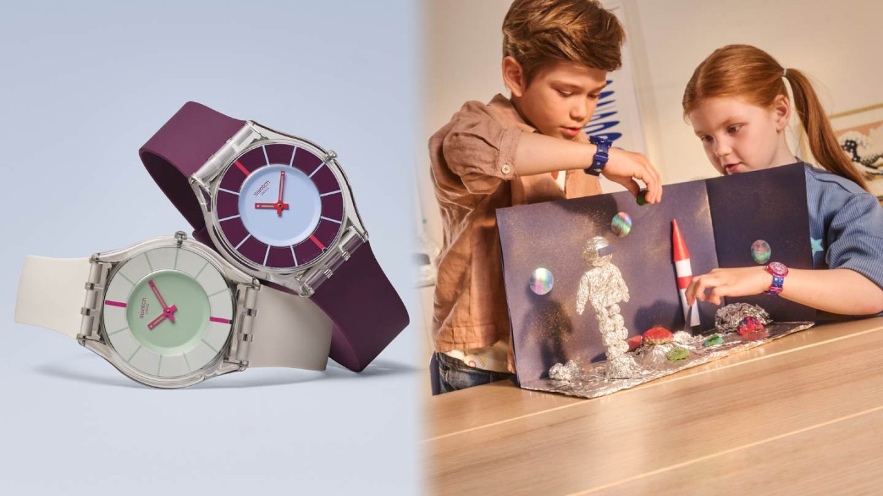 Swatch 新錶系列登場！7 款 ESSENTIALS 藏趣味短句　Flik Flak 夜光宇宙童錶同步登場