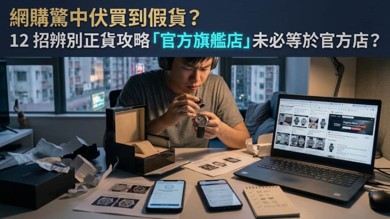 網購驚中伏買到假貨?12 招辨別正貨攻略 「官方旗艦店」未必等於官方店?