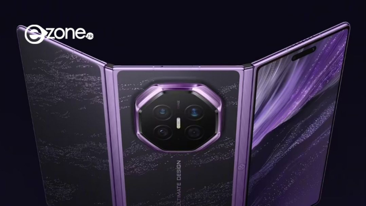 華為發布會｜HUAWEI Mate XT2 三摺旗艦登場 首搭防窺屏+外屏測量心率與血氧 一文睇清重點規格與售價