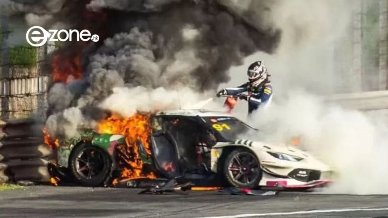 China GT上海站嚴重事故！荷蘭車手Loek Hartog棄賽滅火救人 FIST車隊不滿大會救援遲鈍宣佈退出賽事