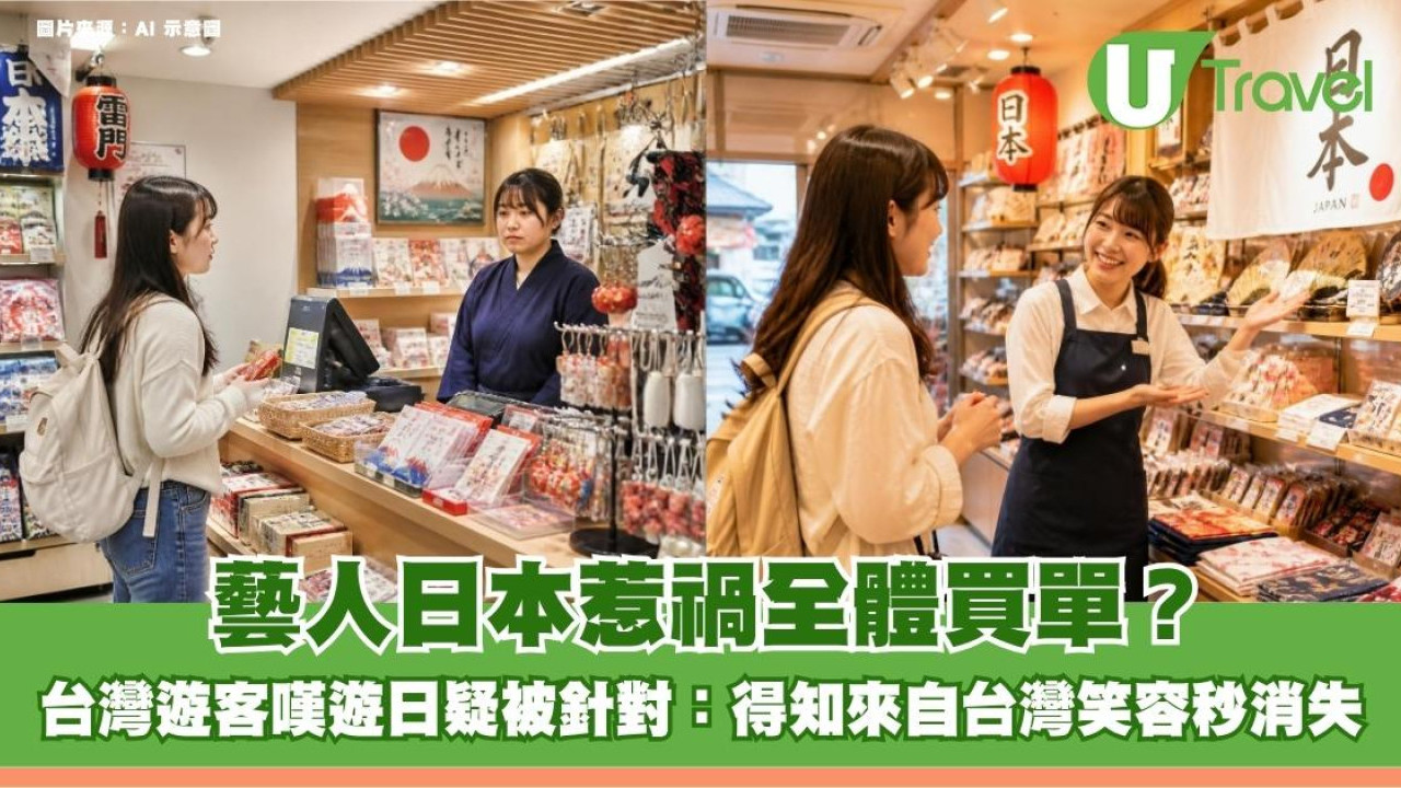 藝人日本惹禍全體買單？台灣遊客嘆遊日疑被針對：得知來自台灣笑容秒消失