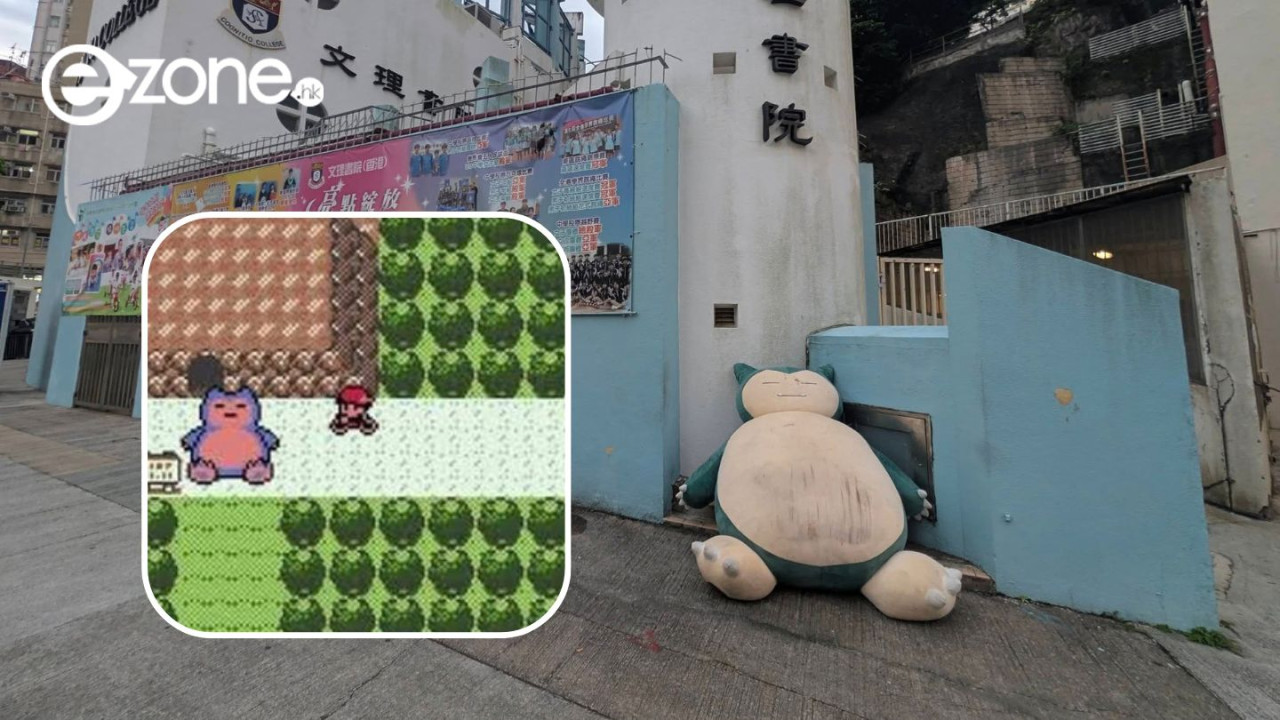 柴灣驚現巨型卡比獸擋路!神還原《Pokémon》場面引打卡潮 網民笑爆:要拎支笛出嚟吹