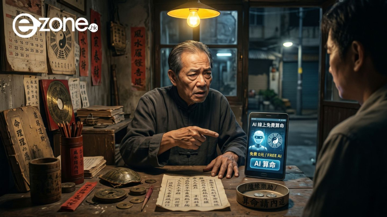 算命師博痛批免費 AI 算命搶飯碗 力勸「$3,000睇相唔好慳」 網民嘲:算唔到自己有今日?