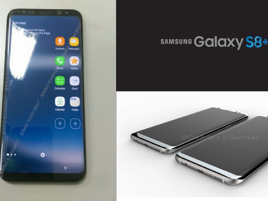 Samsung Galaxy S8+ 現真身 保護貼工廠洩密照