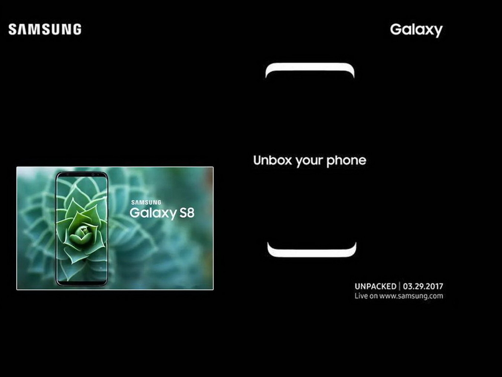 Galaxy S8 官方邀請函出籠！ 影片展示機身真設計