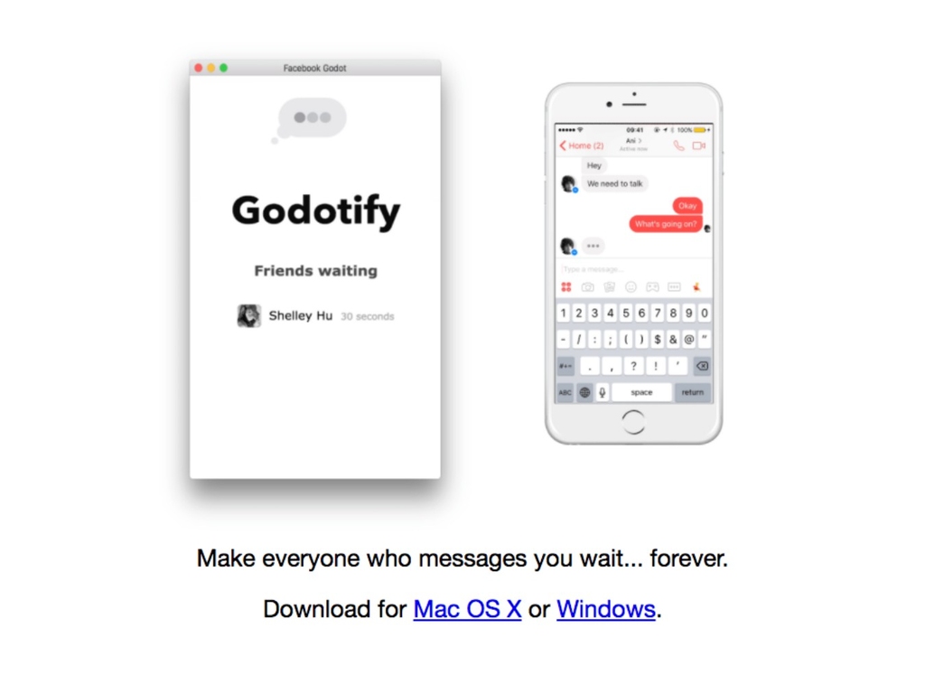 鬼馬 App 幫你扮「短訊輸入中」 Godotify 避腦細召喚？