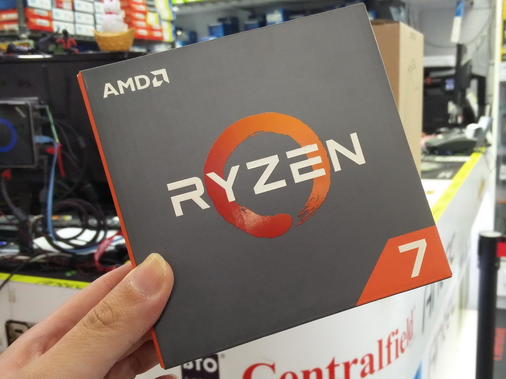 AMD Ryzen 7 正式到貨 單兵上陣全場熱炒