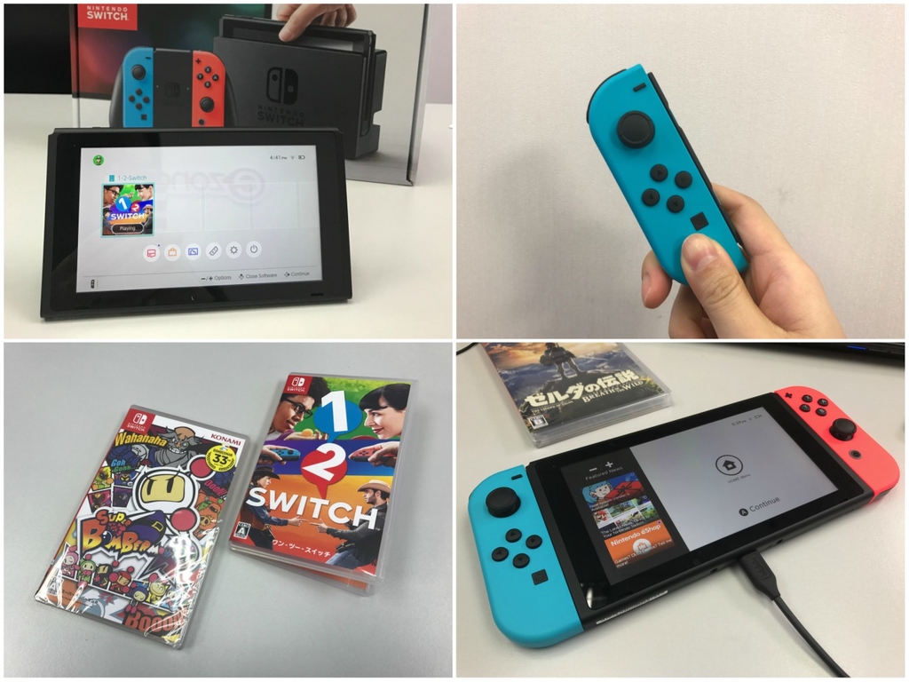 Nintendo Switch 港行開箱實測 手掣設計超正？