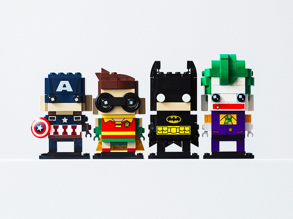 LEGO 版 Brickheadz 英雄系列抵港