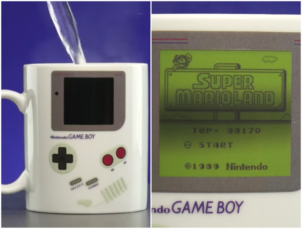 神奇 Game Boy 水杯登場 倒熱水即「開機」