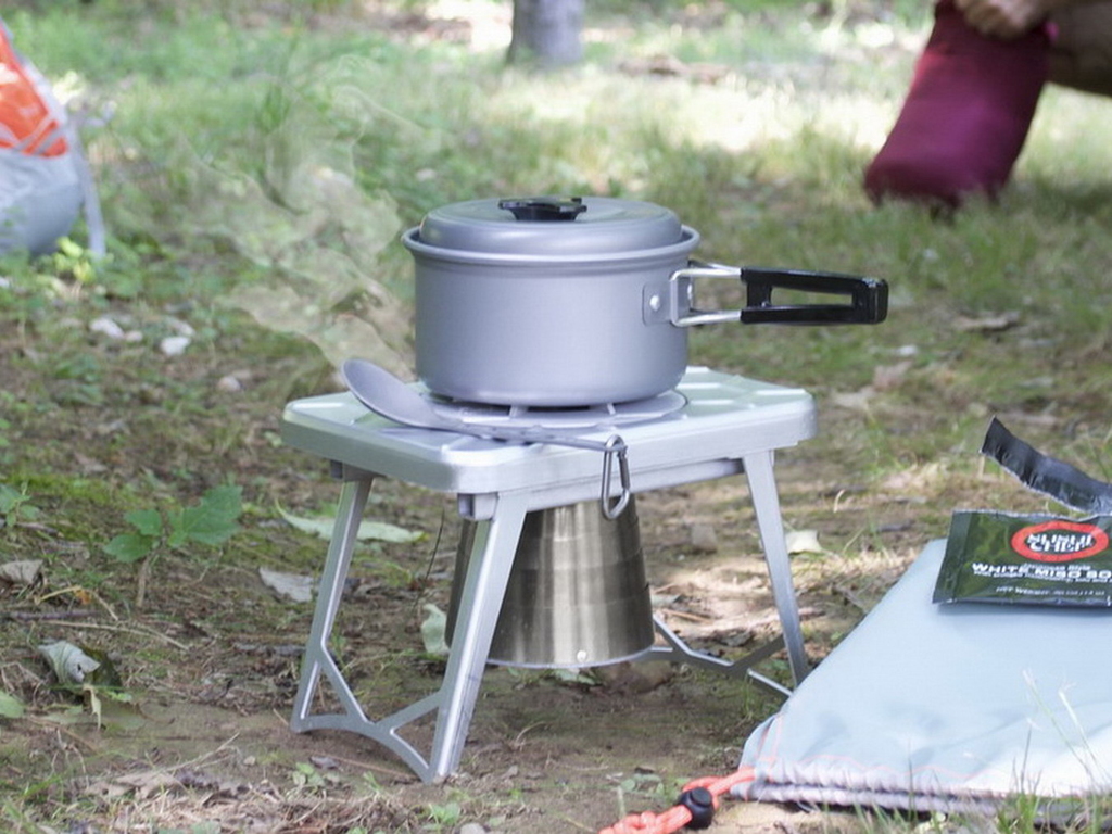 nCamp Stove 可摺疊的爐具　