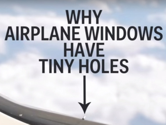 【冷知識】飛機窗口竟然有個窿？