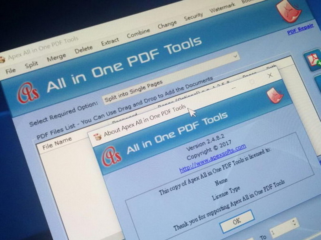 Apex All in One PDF Tools 下載網址及序號