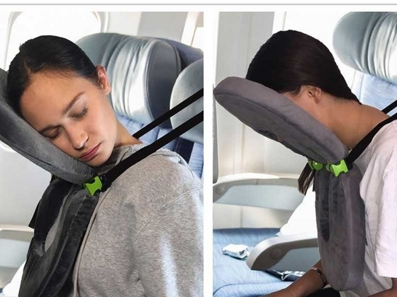 長途機必備「吊頸式」飛機枕