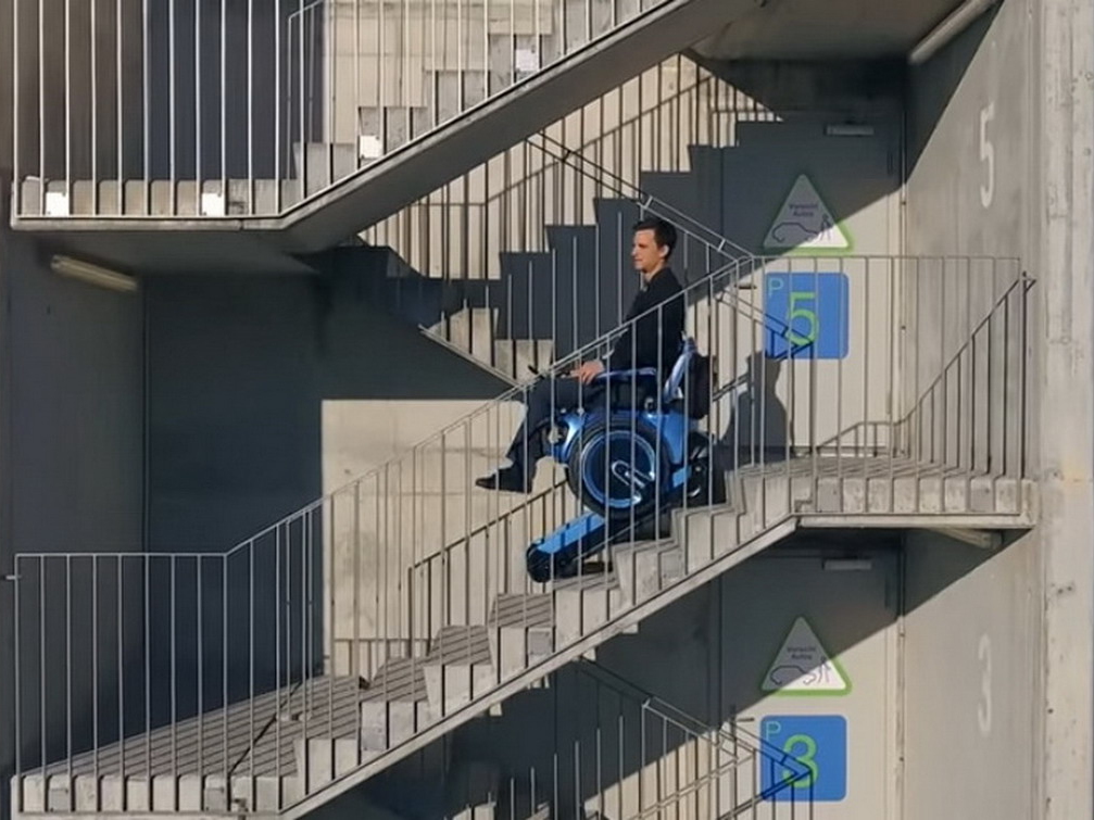 【睇片】Scewo 坐著輪椅行樓梯？ 大學生眾籌告急