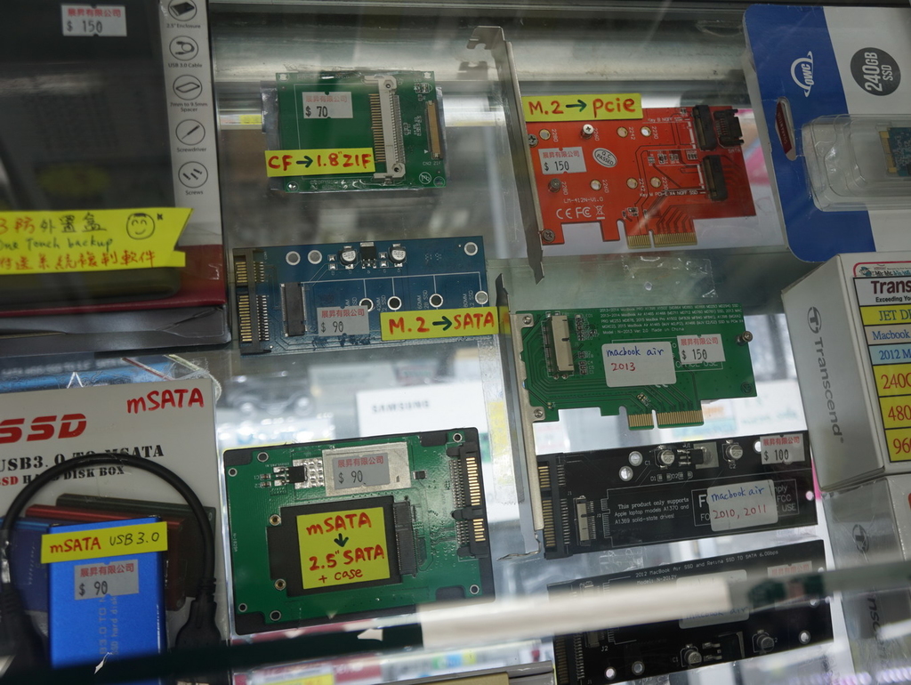 M.2 SSD 激變 SATA 介面  轉接卡物盡其用