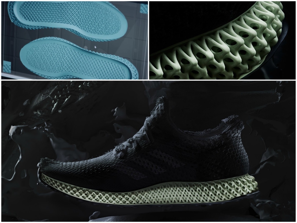 Adidas Futurecraft 跑鞋玩 4D 比 Boost 底更舒適