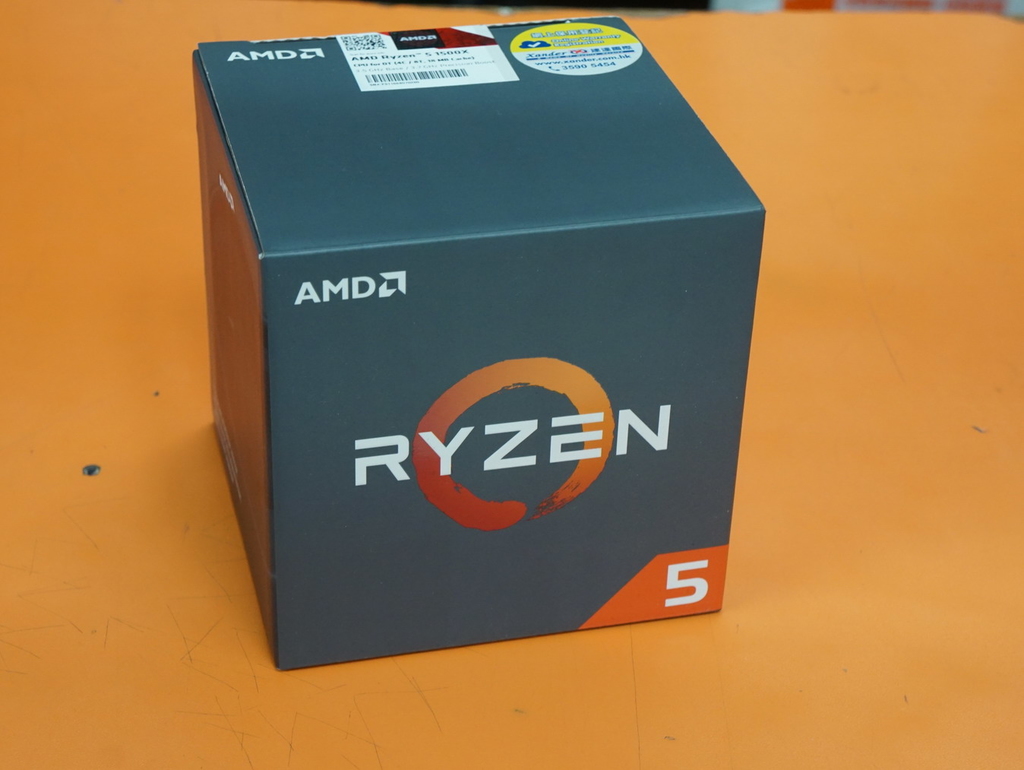 AMD Ryzen 5 X 版到貨  腦場價 HK$1,500